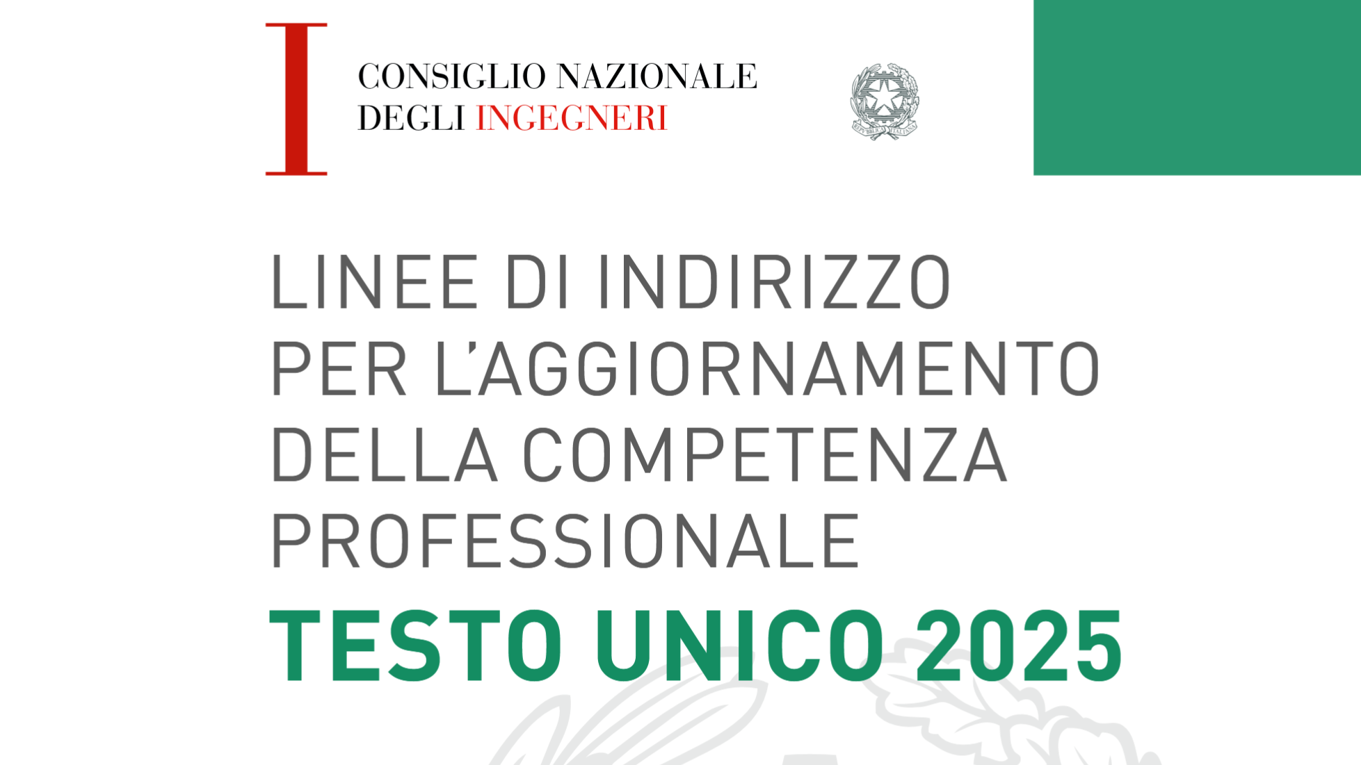   Formazione professionale e Testo Unico 2025  